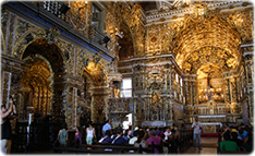 Interior Igreja Ouro